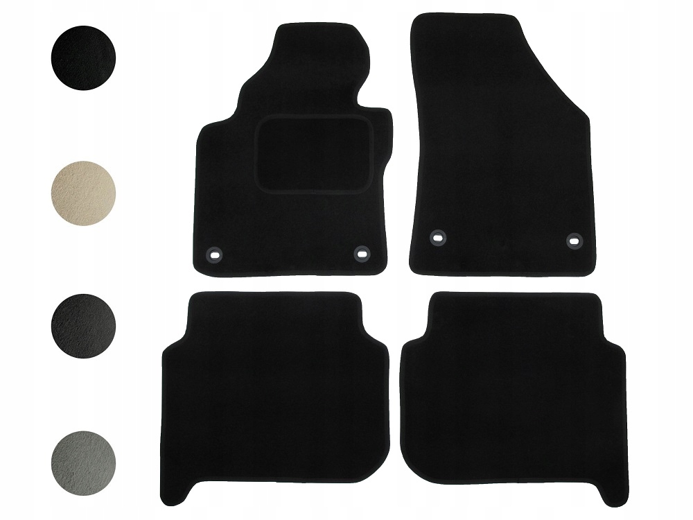 VW Touran і 5os 2003-2010 Велюрові килимки