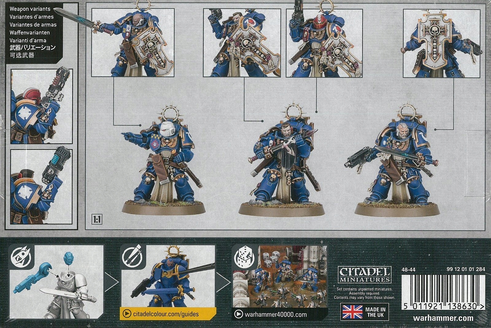 Space Marines Bladeguard Veterans Stan opakowania oryginalne