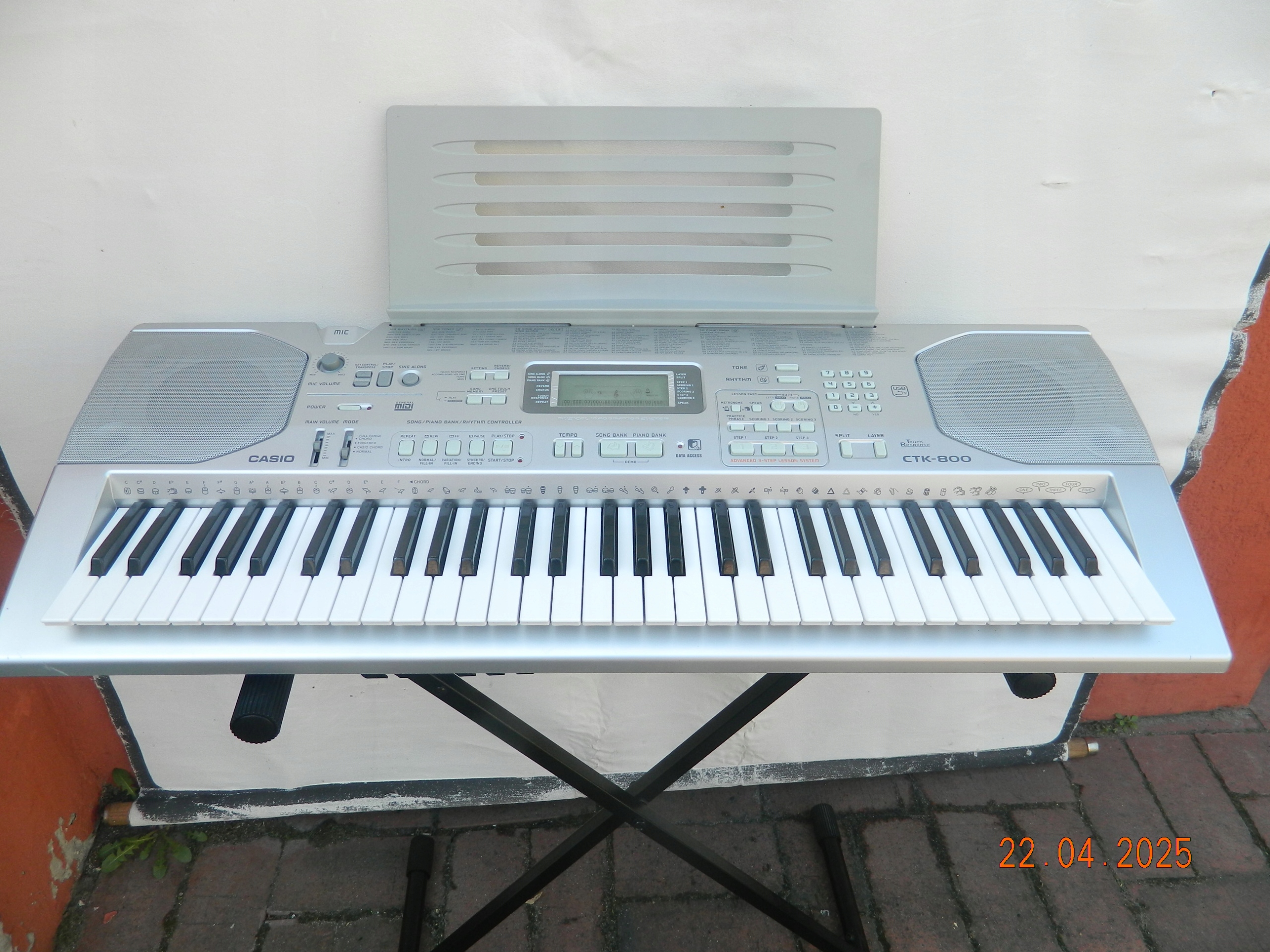 CASIO CTK-800 キーボード Amazon.co.jp: 【中古】CASIO CTK-800 ベーシックキーボード 61