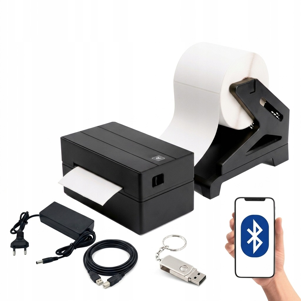 Tiskárna termických kurýrních štítků Bluetooth 100x150 InPost štítky