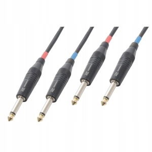 

Kabel Vonyx 2x Jack 6,3MM x 2x Jack 6,3MM - 5M