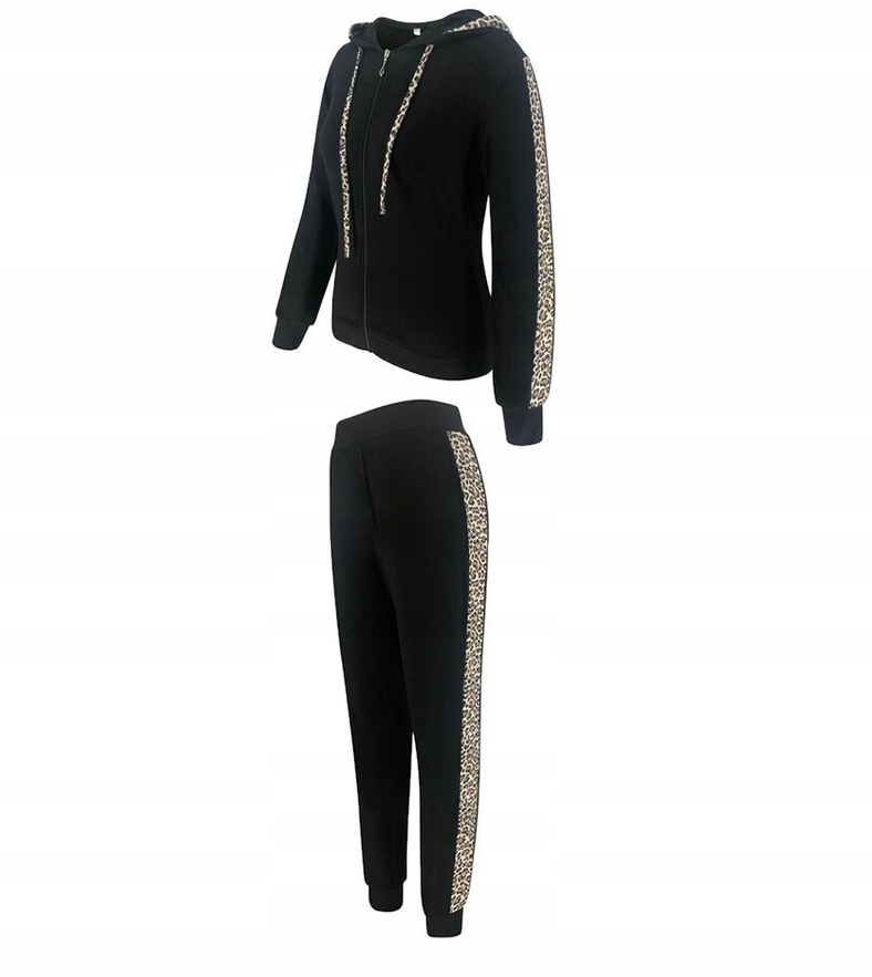 DRES DAMSKI KOMPLET DRESOWY LAMPASY PANTERKA XL Model KM1