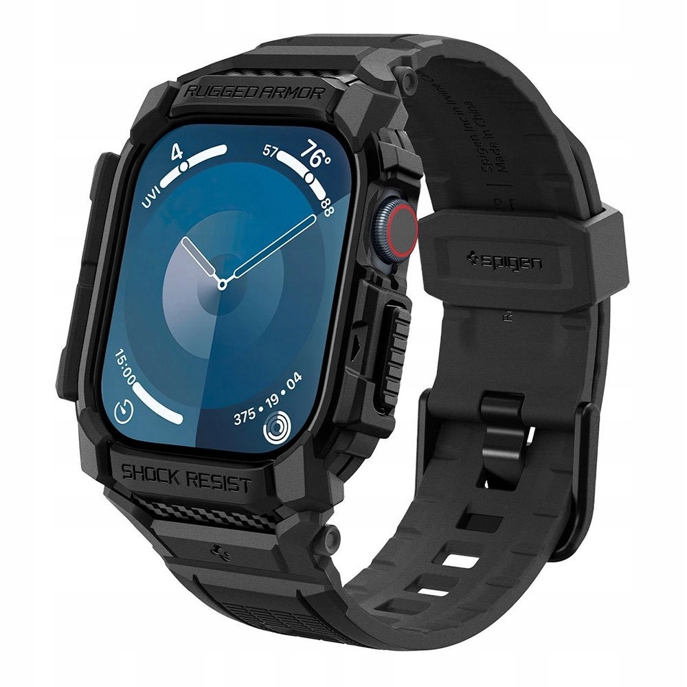 Spigen kryt Rugged Armor Pro pre Apple Watch 10 46mm Black ACS08604