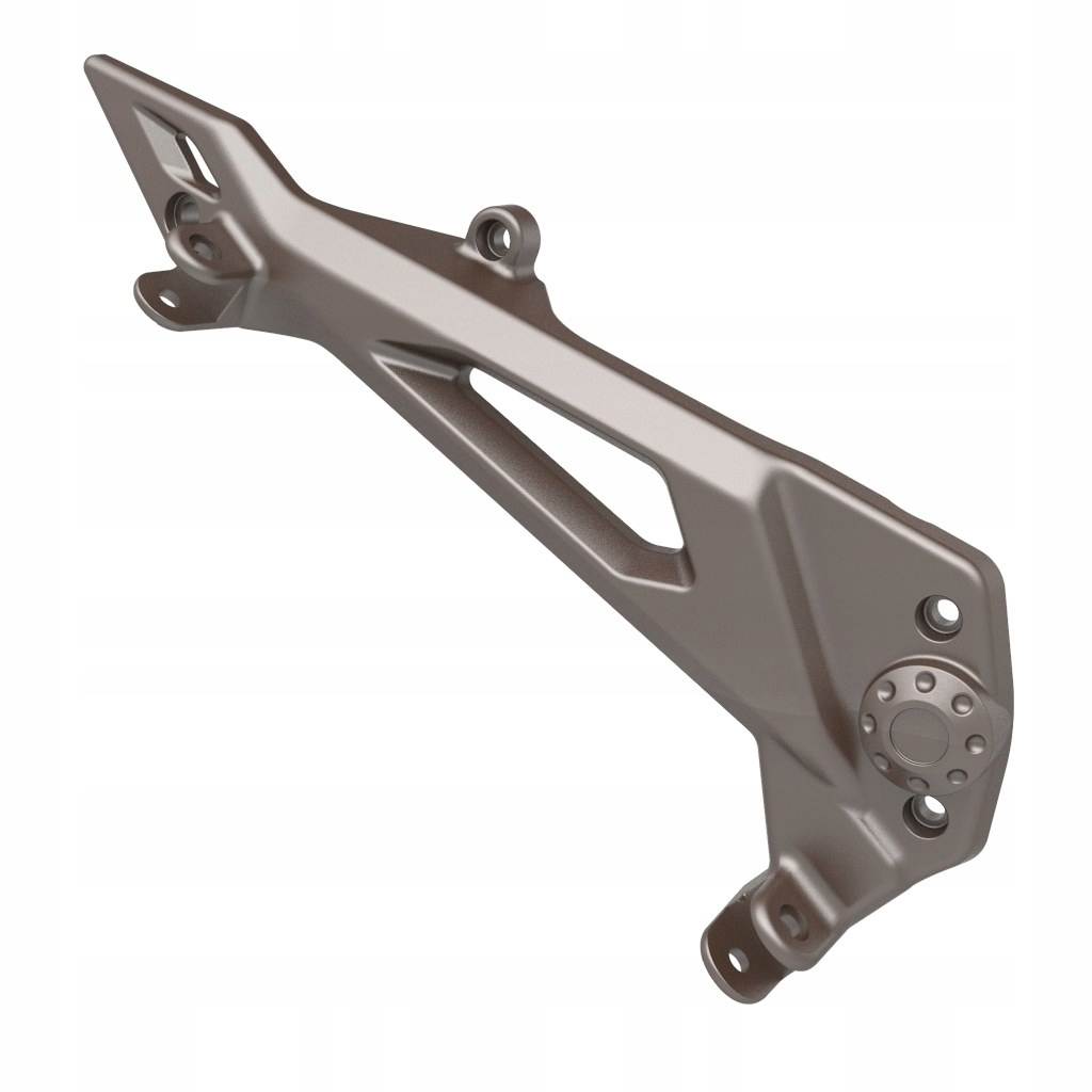 T39635-p - Кріплення для ніг праве титанове ZONTES 125-G1