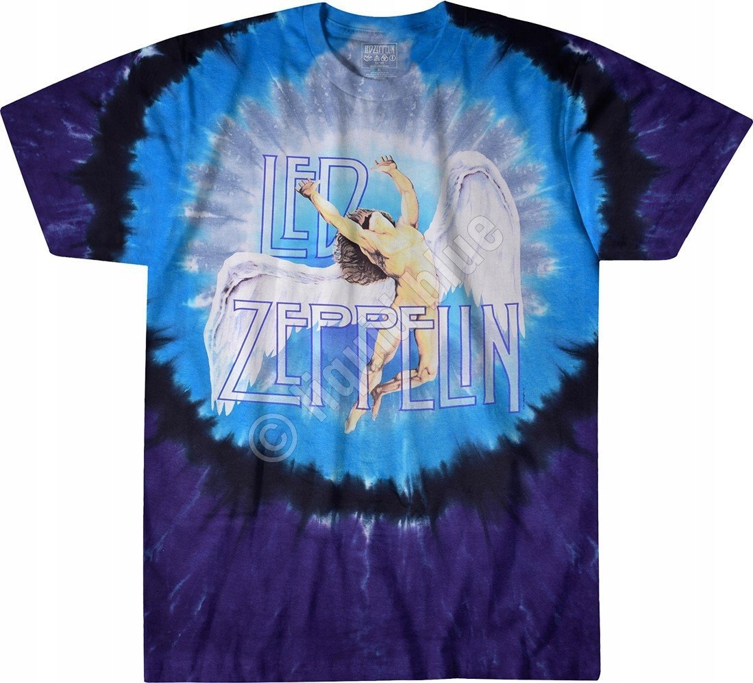 Led Zeppelin Swan Song Liquid Blue L