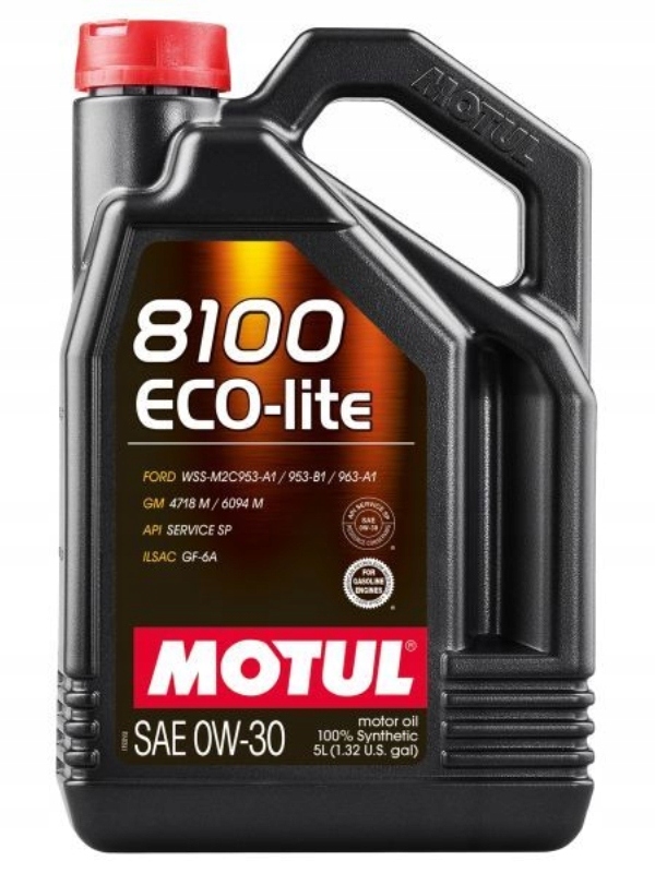 Olej Motul 0W30 5 L 8100 Eco Lite Sp WSS-M2C953-A1 953-B1 963-A1 Gm 4718