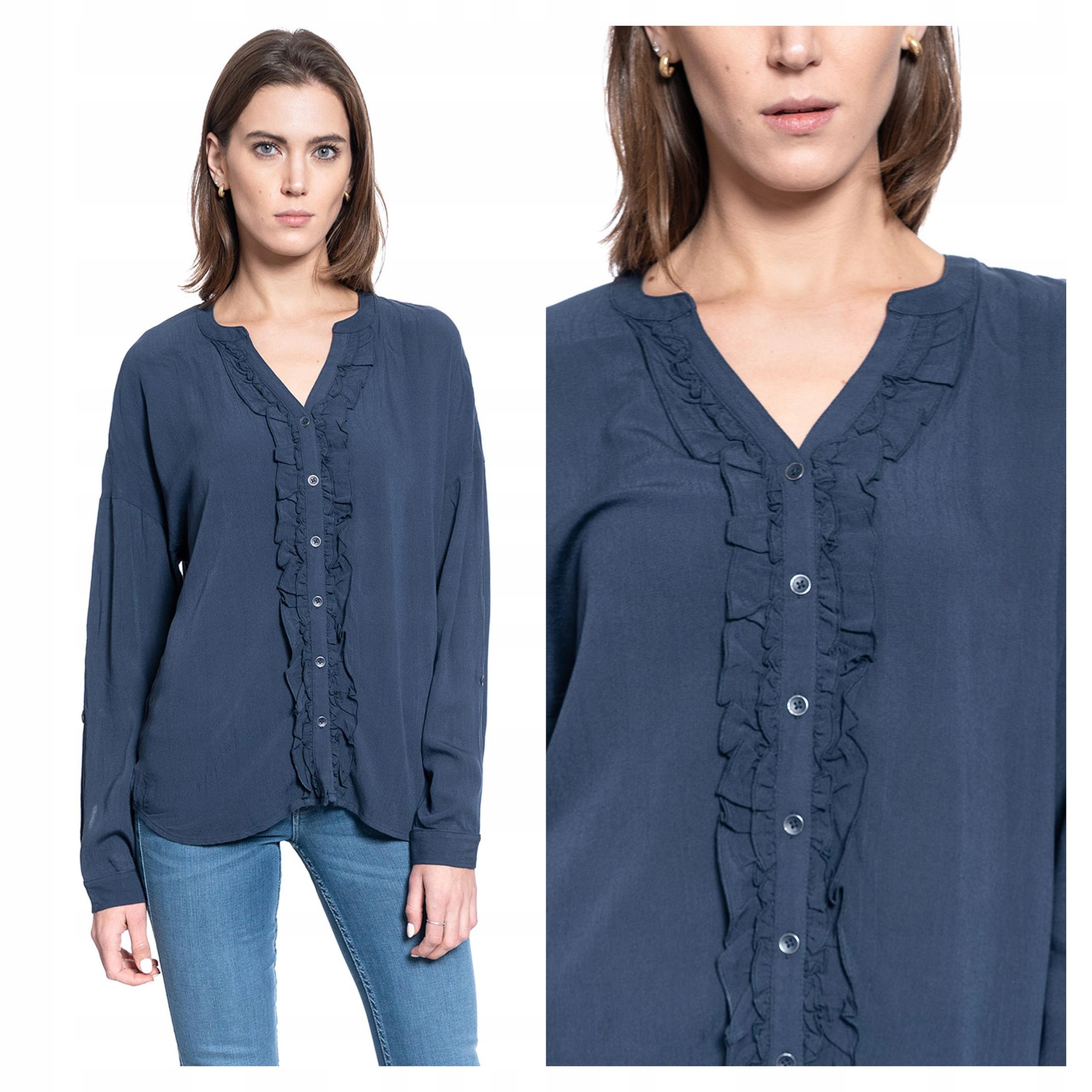 Dámská košile Mustang Edda V Ruffles S