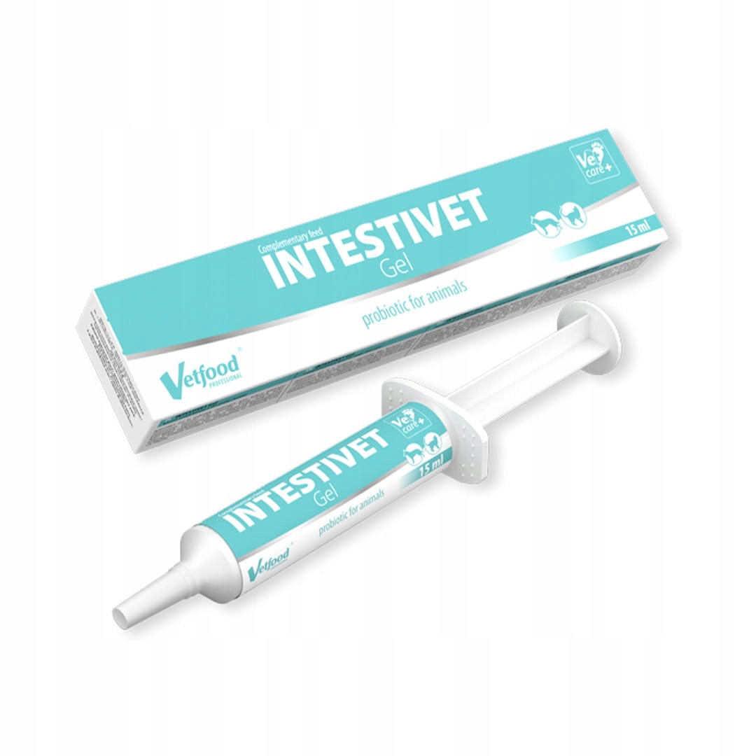 Intestivet Gel probiotická pasta pro kočky a psy 15 ml