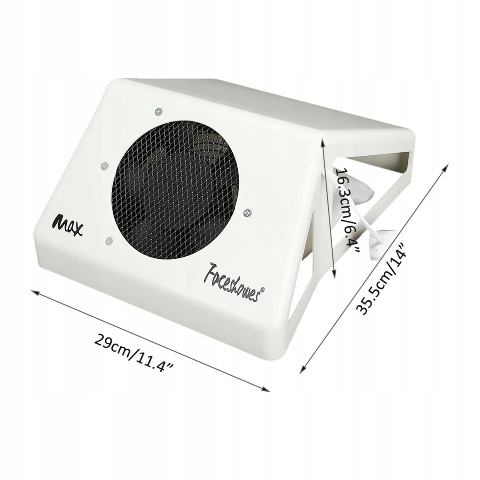 POCHŁANIACZ PYŁU DO PAZNOKCI MOCNY 65 W Napięcie 220 V