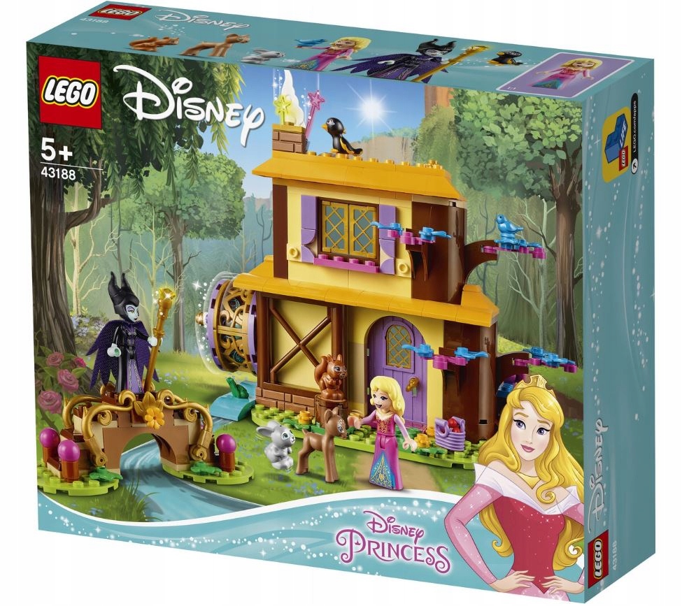 Lego Disney Princess 43188 Leśna chatka Aurory