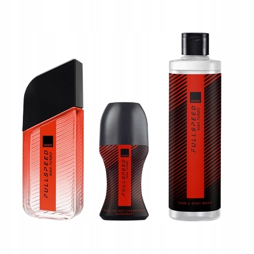 Avon Full Speed Max Turbo Set [Parfém Antiperspirant Gel]