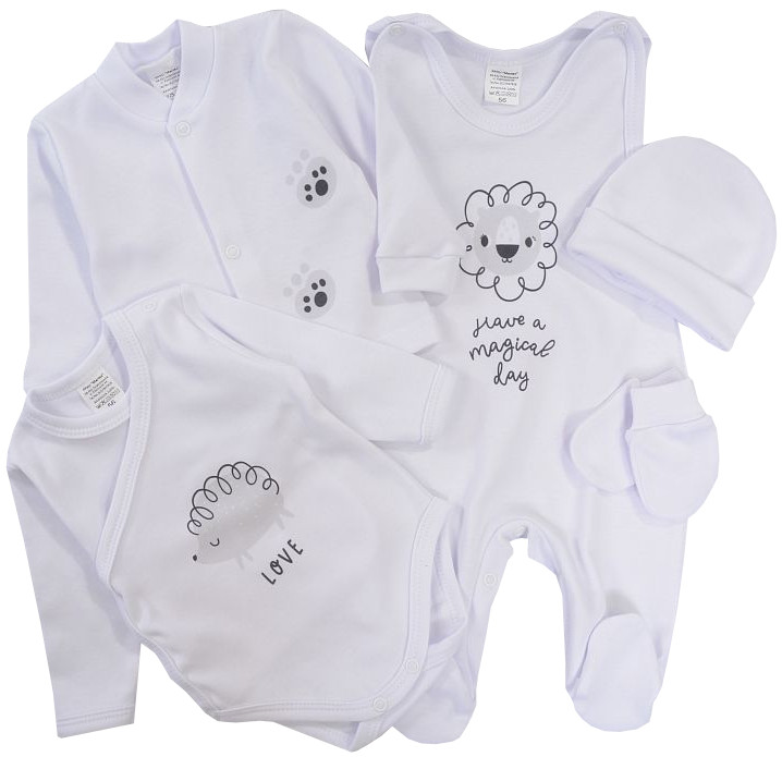 WYPRAWKA DLA NOWORODKA SZPITAL biel 5cz 50 L24