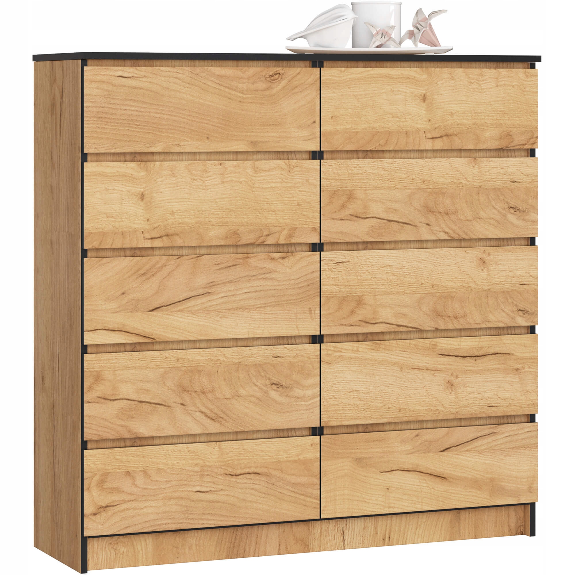 Komoda K120 10SZ Clp Pk Dąb Craft