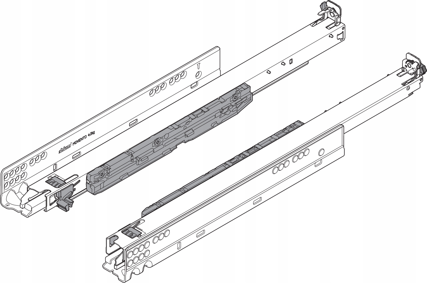 Blum 760H4200S prowadncia Movento 420 Blumotion