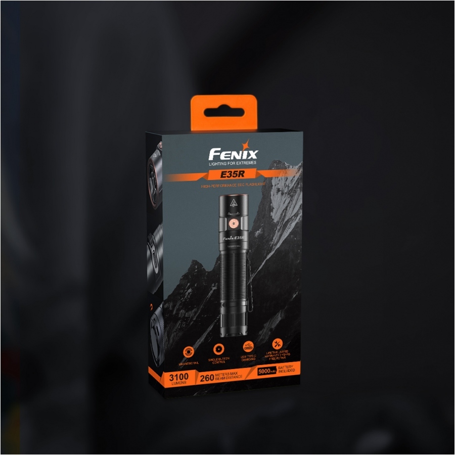 FENIX E35R Latarka 3100 Lumen Magnetyczny Ogon — miniatura 16