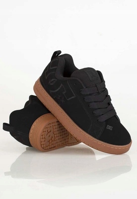 Boty DC Shoes Court Graffik 300529-BGM černohnědé
