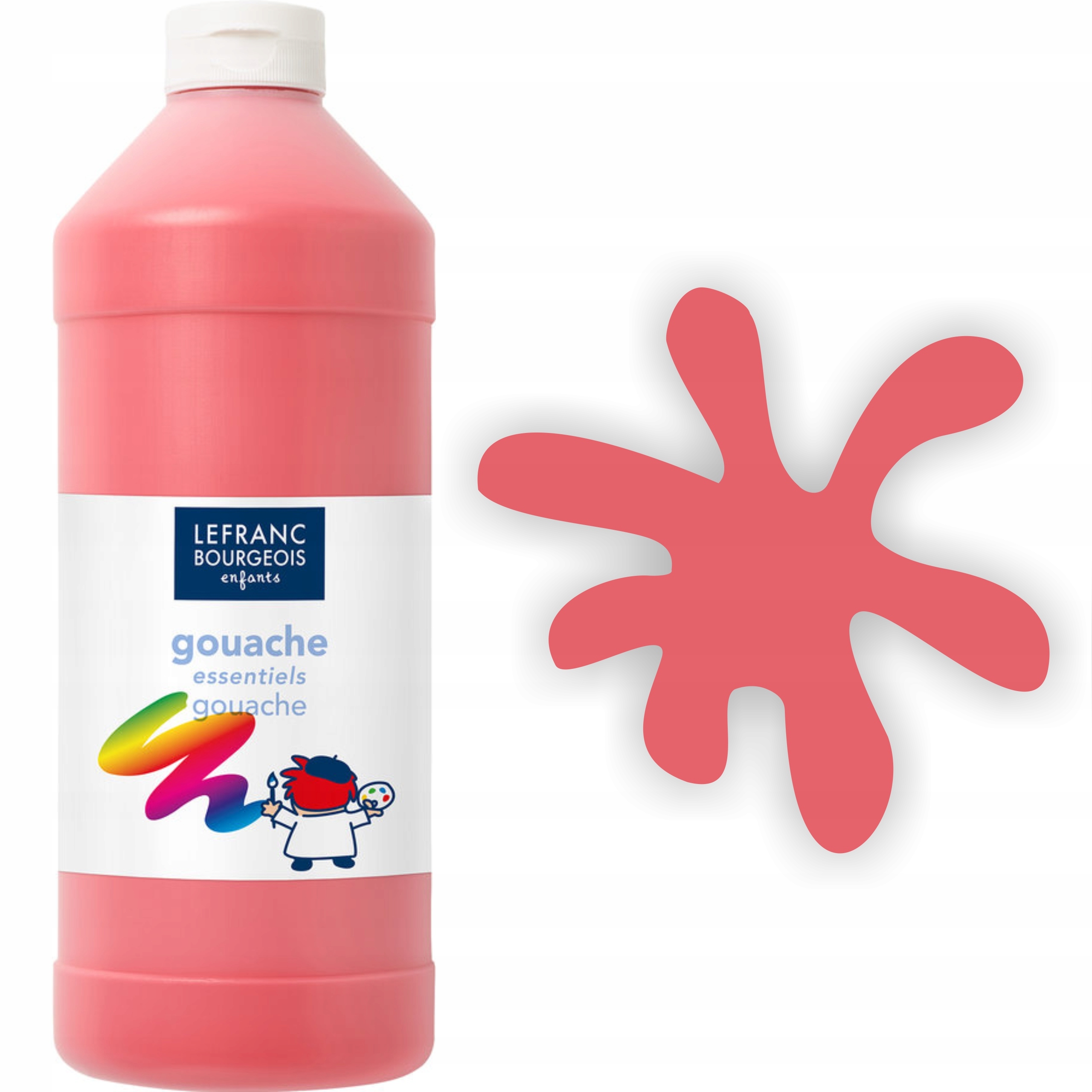 

Farba plakatowa tempera 1L Lefranc czewona