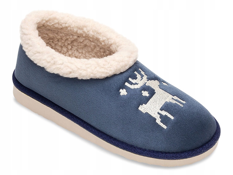 

Kapcie damskie Natural Style NS-081R Niebieskie 41