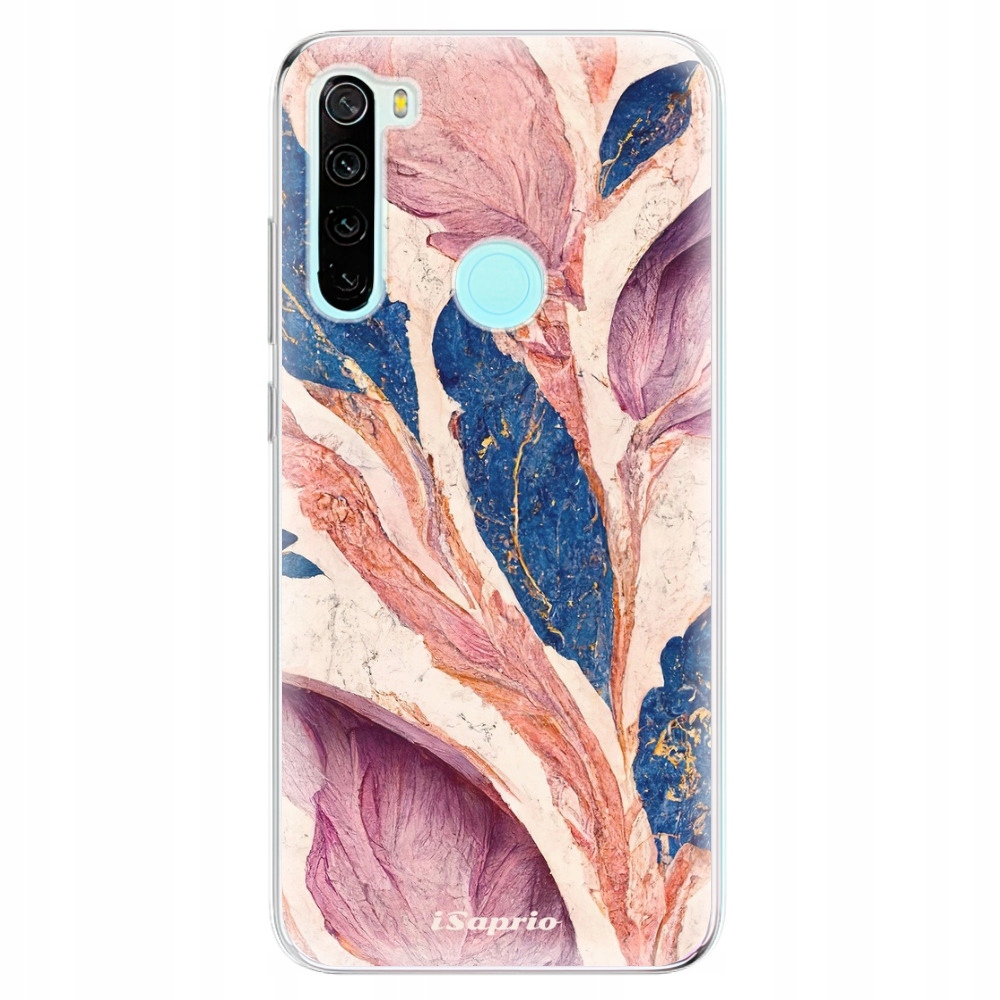 Silikonowe etui iSaprio Purple Leaves do Xiaomi Redmi Note 8