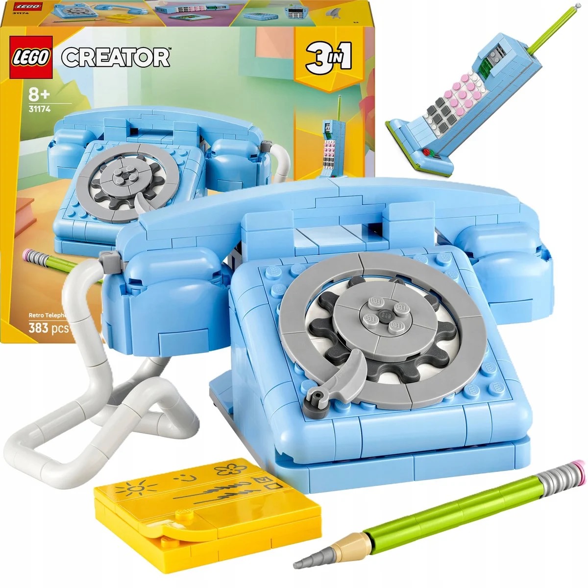 Lego Creator 31174 Telefon v retro stylu 3v1