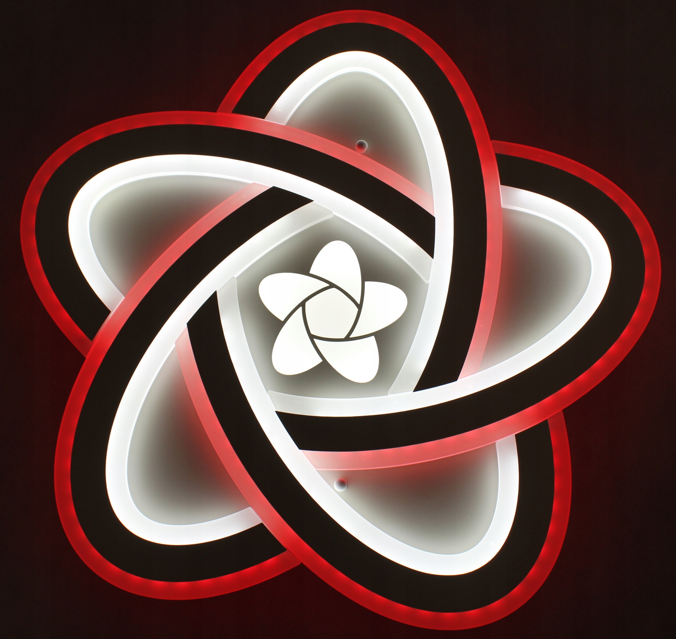 LAMPA LED SUFITOWA PLAFON RING ŻYRANDOL OPRAWA RGB + PILOT Rodzaj gwintu zintegrowane źródło LED