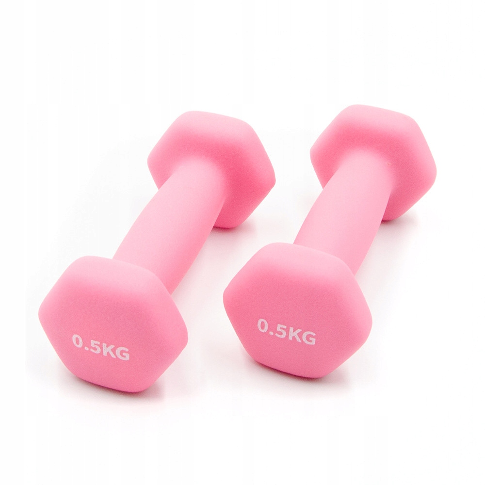 Zestaw ciężarki żeliwne hantle hantelki 2x0,5kg molti Liczba sztuk w zestawie 2