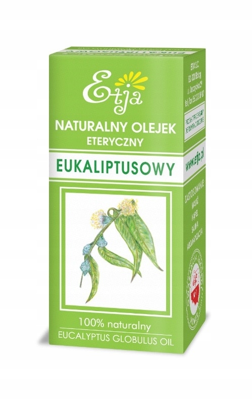 

Etja Naturalny Olejek Eteryczny Eukaliptusowy 10ml