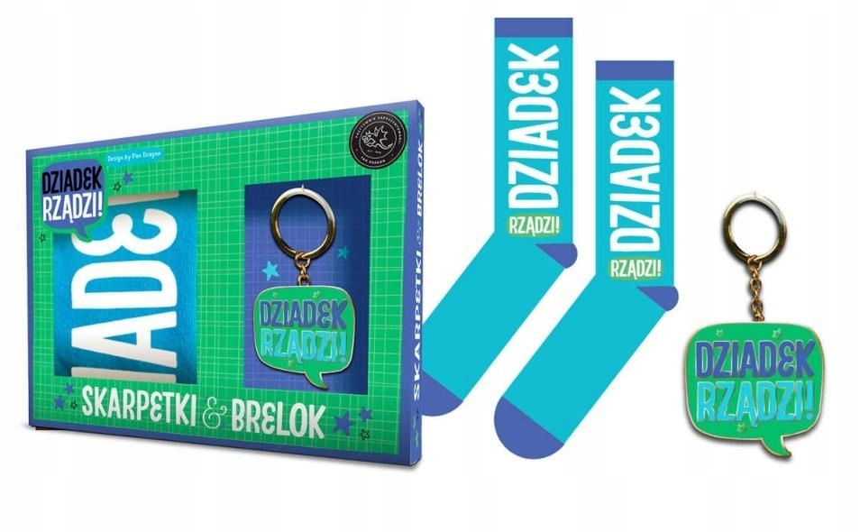 

dla Dziadka na Święta Skarpety Brelok