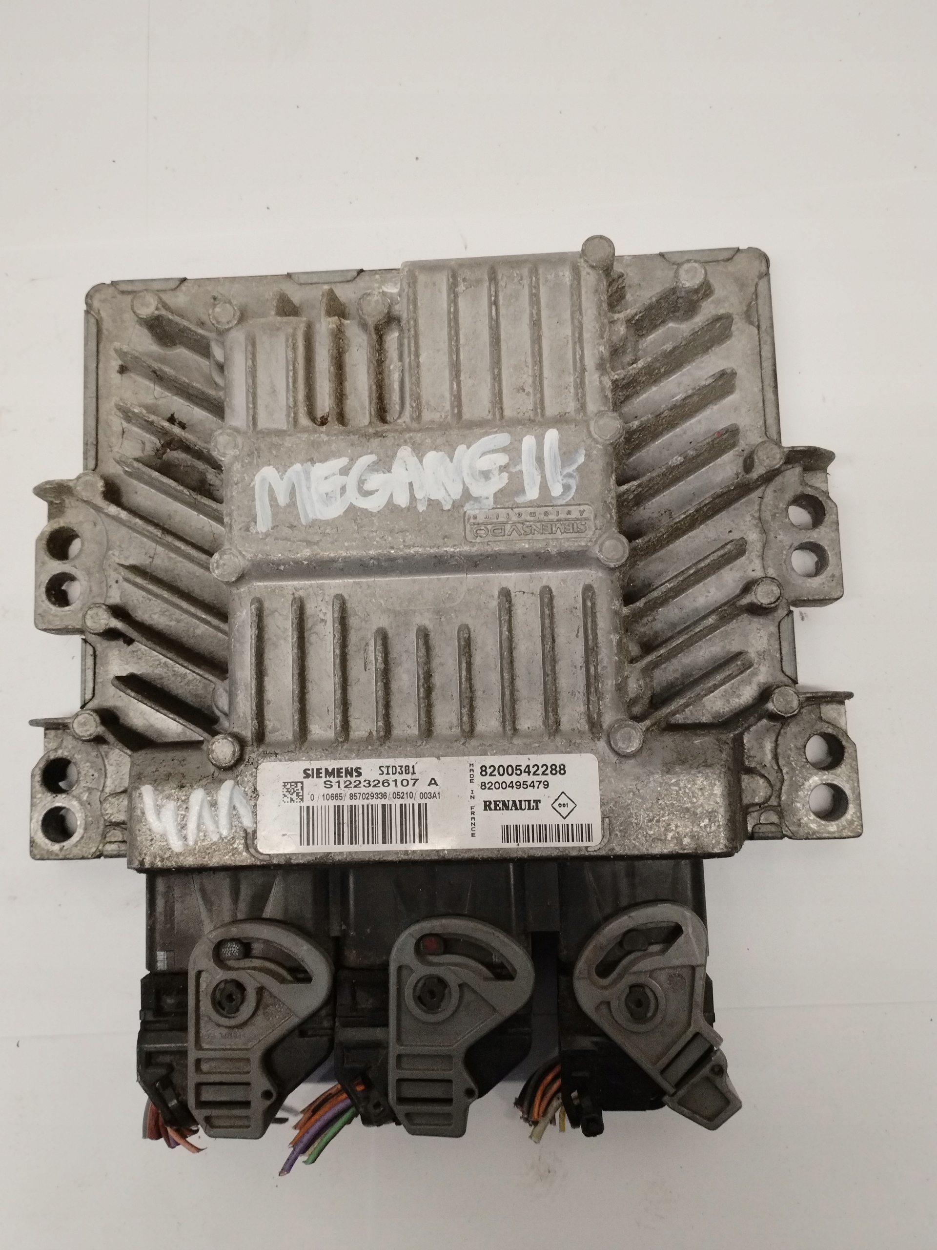 computer control unit of the engine Renault Megane II 2 8200542288