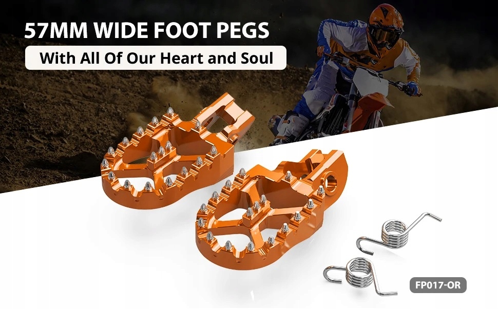 Podnožky sety pegi Ktm Enduro-Max Huqvarna 17-