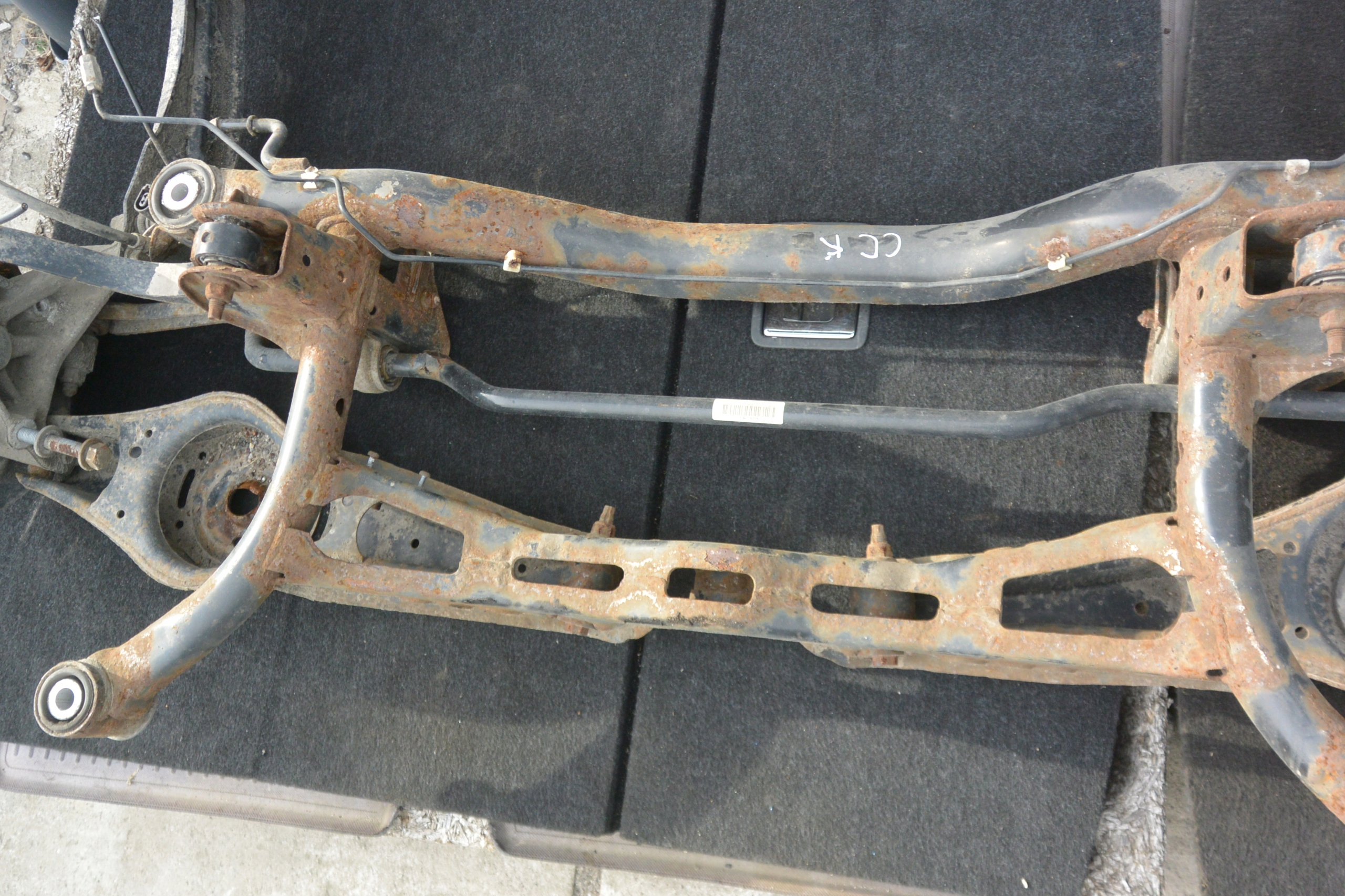 axle beam springing rear part swing arm KPL 2WD VW PASSAT CC B6 B7