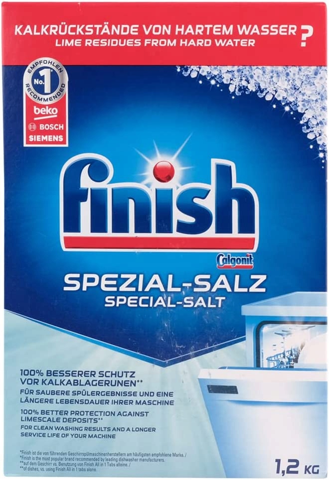 

Finish Sól do zmywarki gruboziarnista1,2 kg De