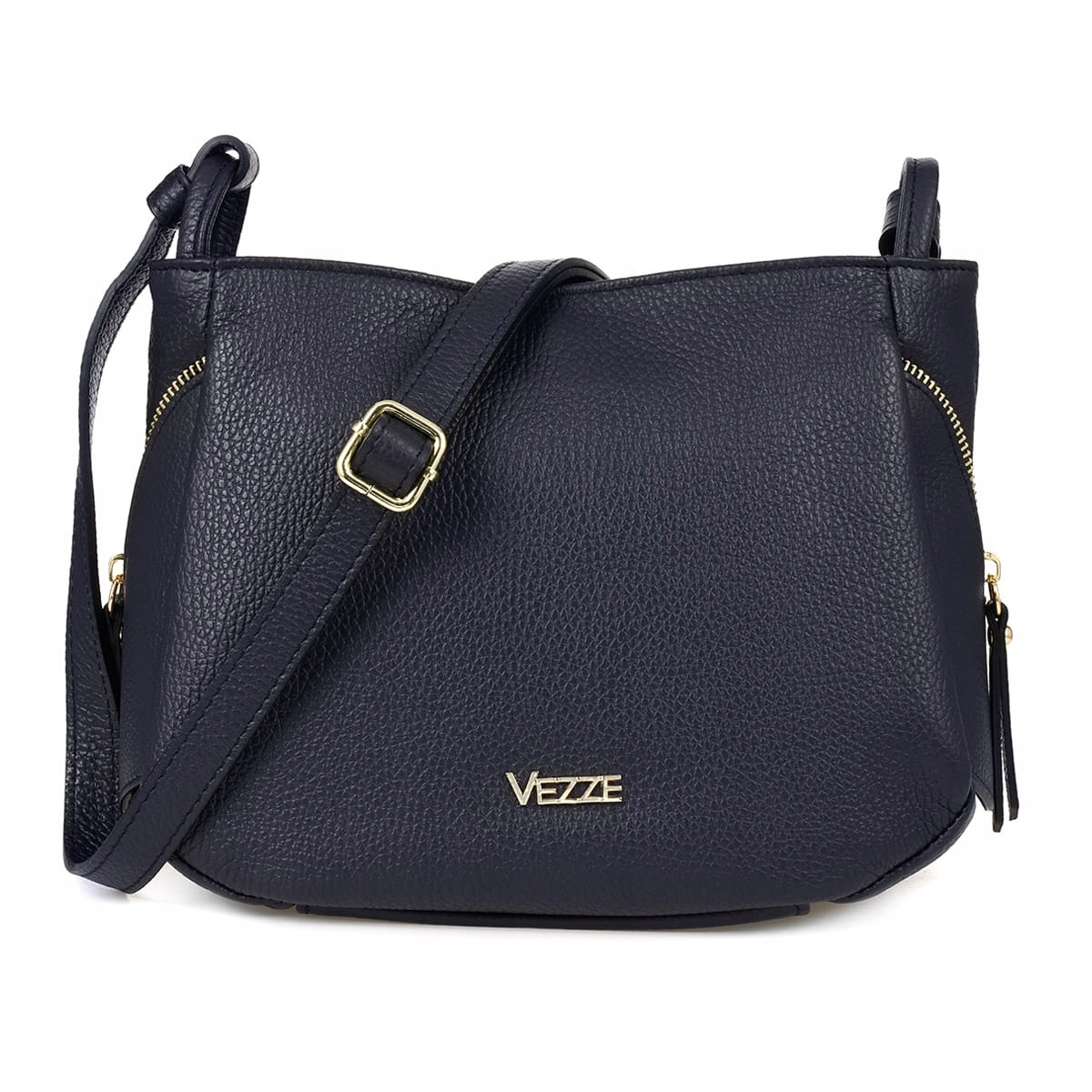 Kožená kabelka Vezze Intima Granátová