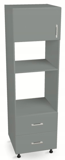 Słupek pod Piekarnik-Mikrofalę GRAFIT