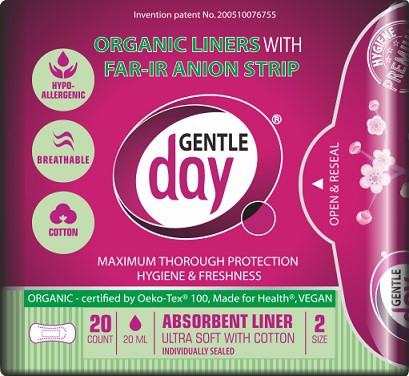 

Ekologiczne wkładki pochłaniające wilgoć 20 szt