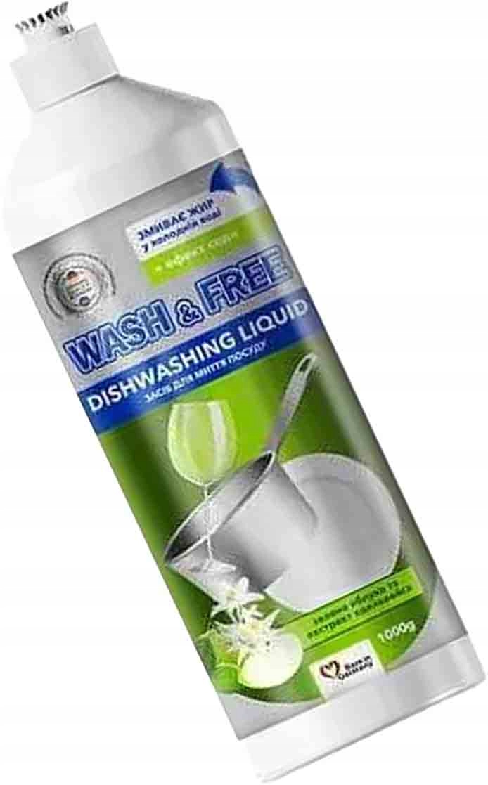 

Wash Free Płyn Do Naczyń 1 L Jabłko I Szarotka