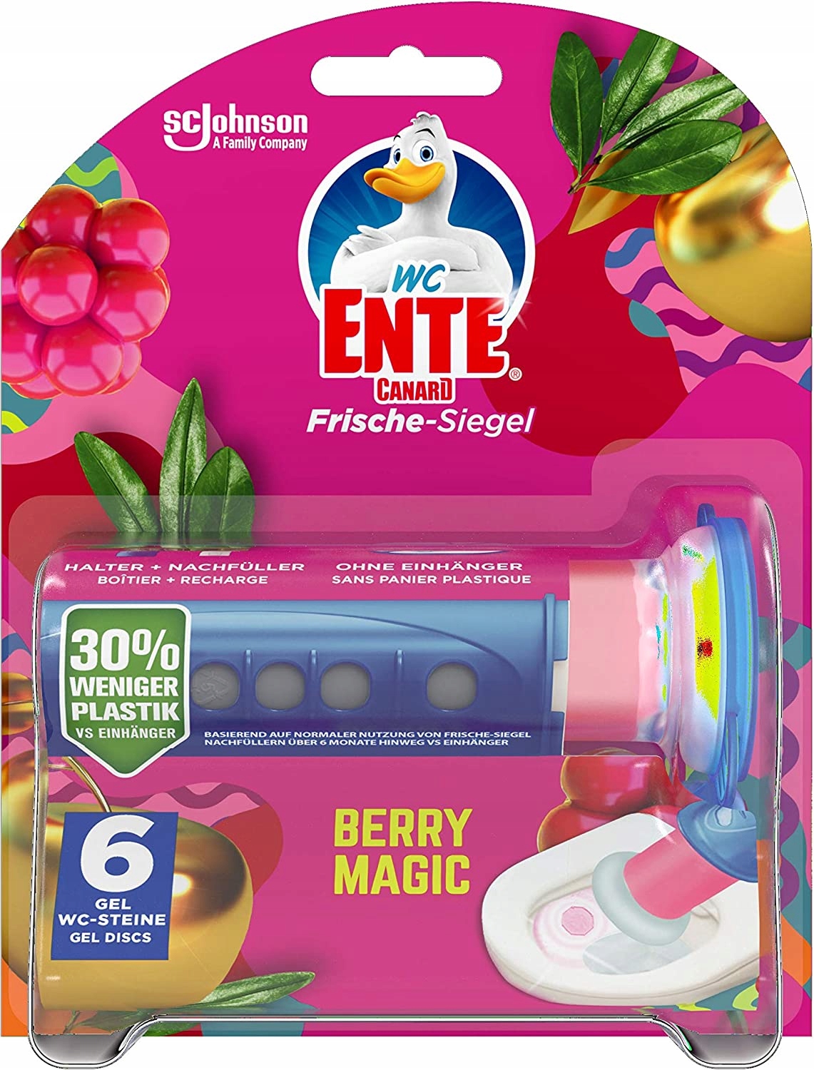 

Wc Ente Berry Magic Krążek Żelowy Do Wc 6 szt De