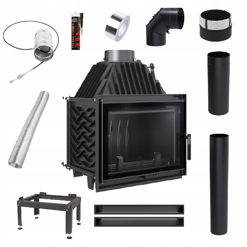 Krbová Vložka Krbová Zuzia 12 Deco Eko Sada