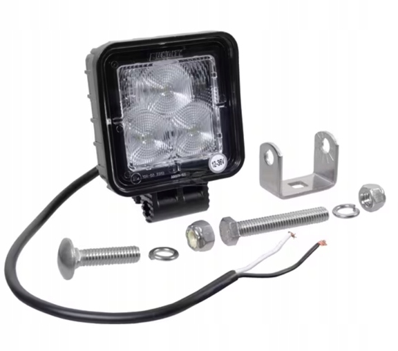 Čtvercová Pracovní Lampa 8W 720lm 12/24V