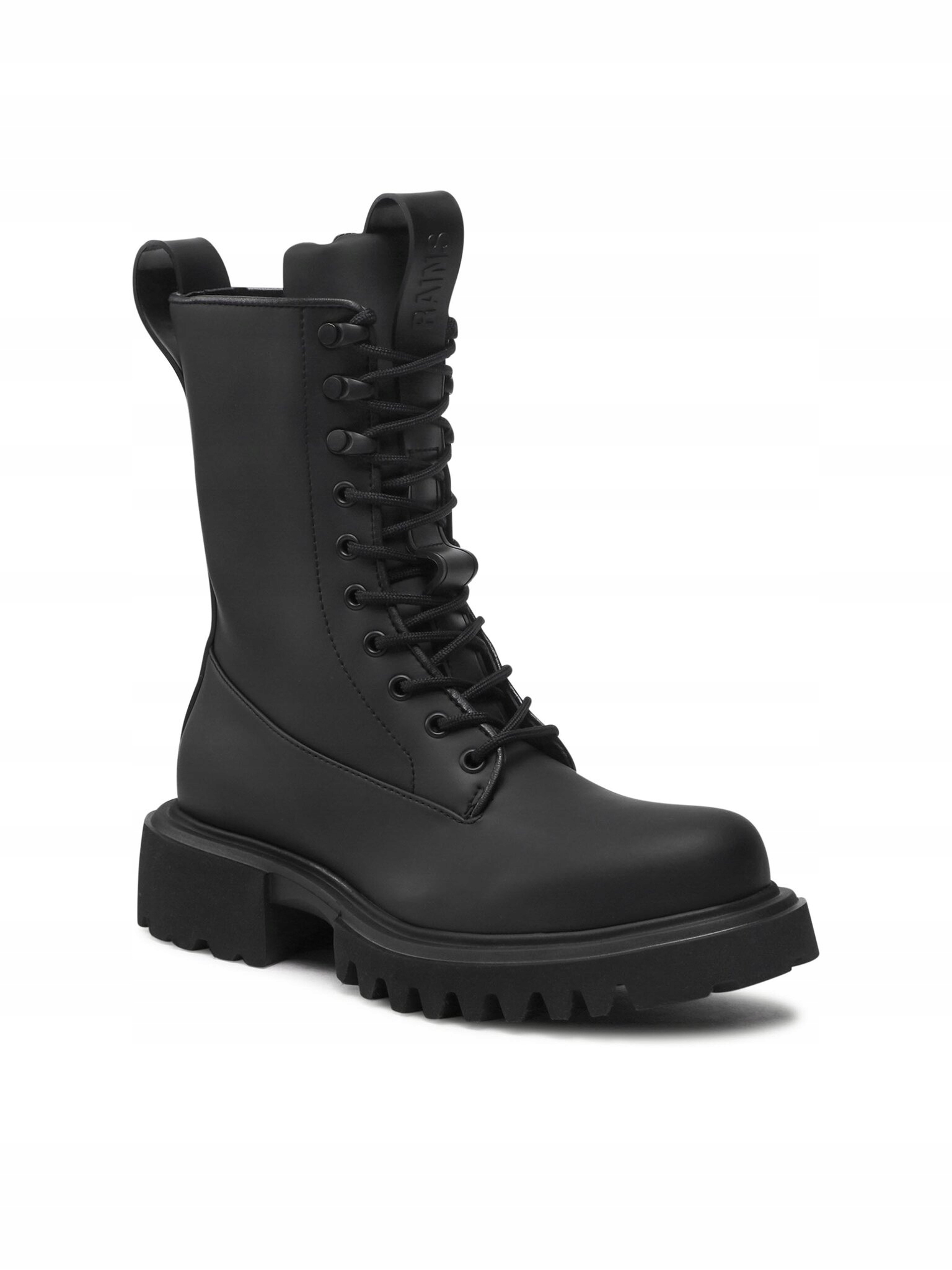 Rains Trapery Show Combat Boot 22600 Black