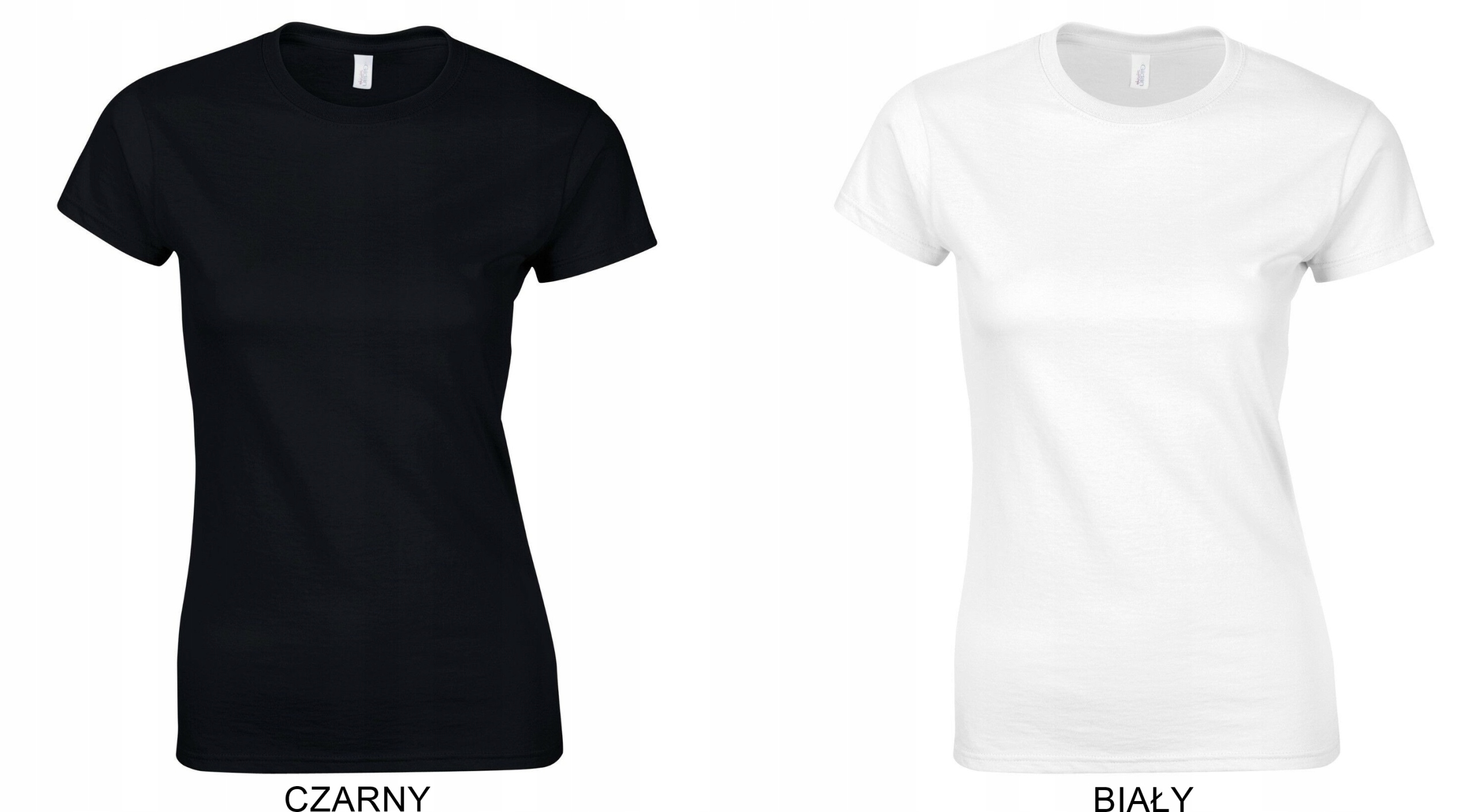T-SHIRT KOSZULKA damska BAWEŁNA KOLORY PO TG1 XL Rozmiar XL