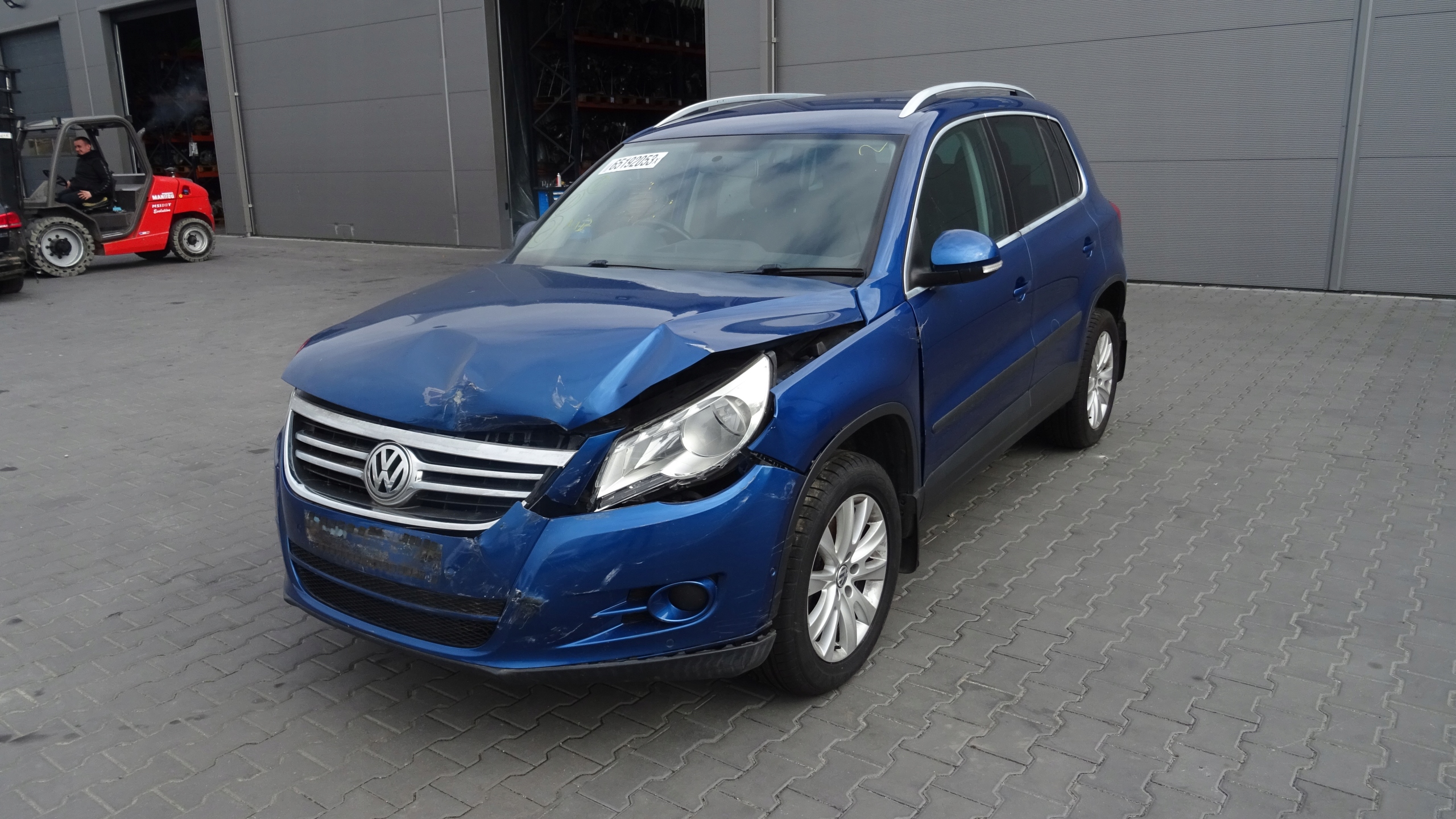 VW TIGUAN e 5N Paraurti posteriore LC5C 07-11