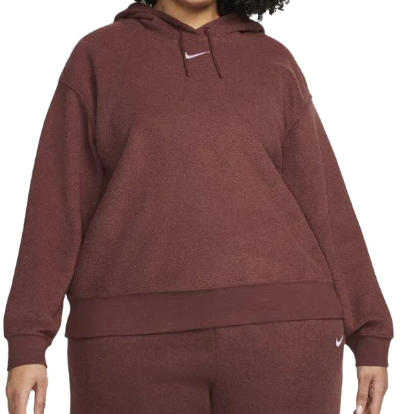Mikina Nike Nsw Plush DM9201-273 Plus Size vel. 1X
