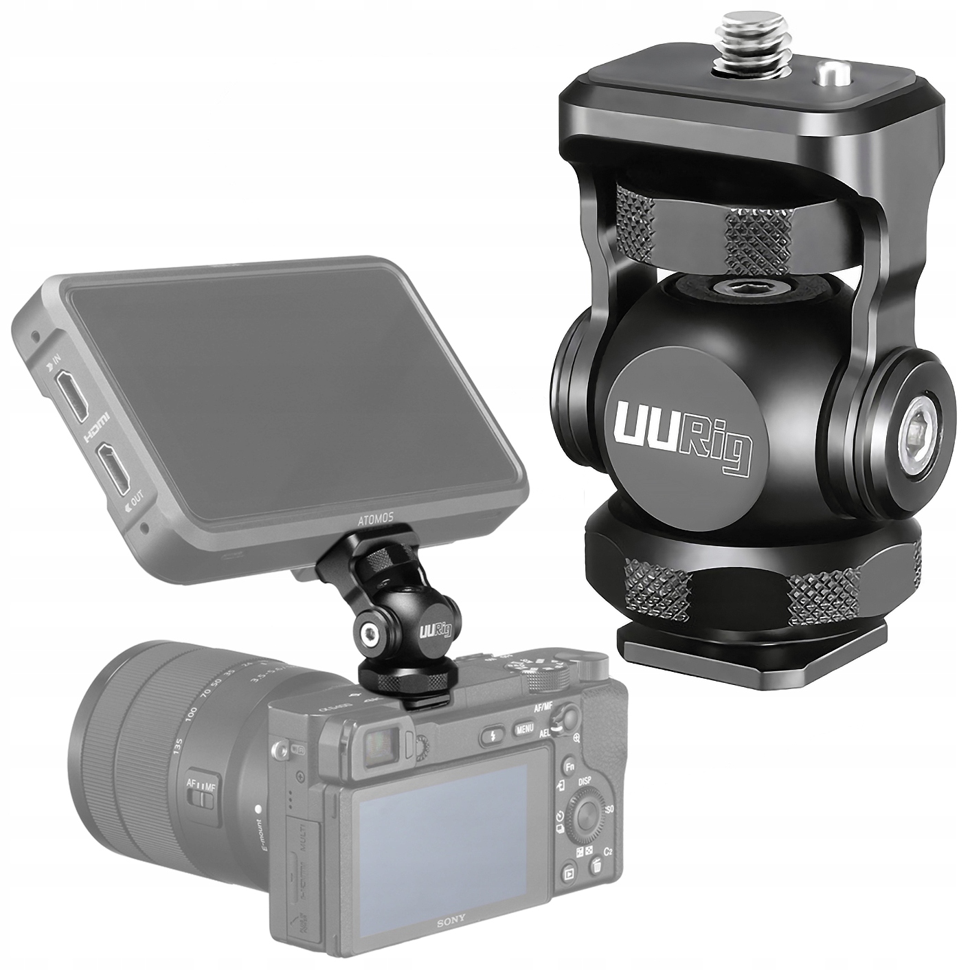 Držák na monitor pro Canon Nikon Sony Pentax Olympus Minolta