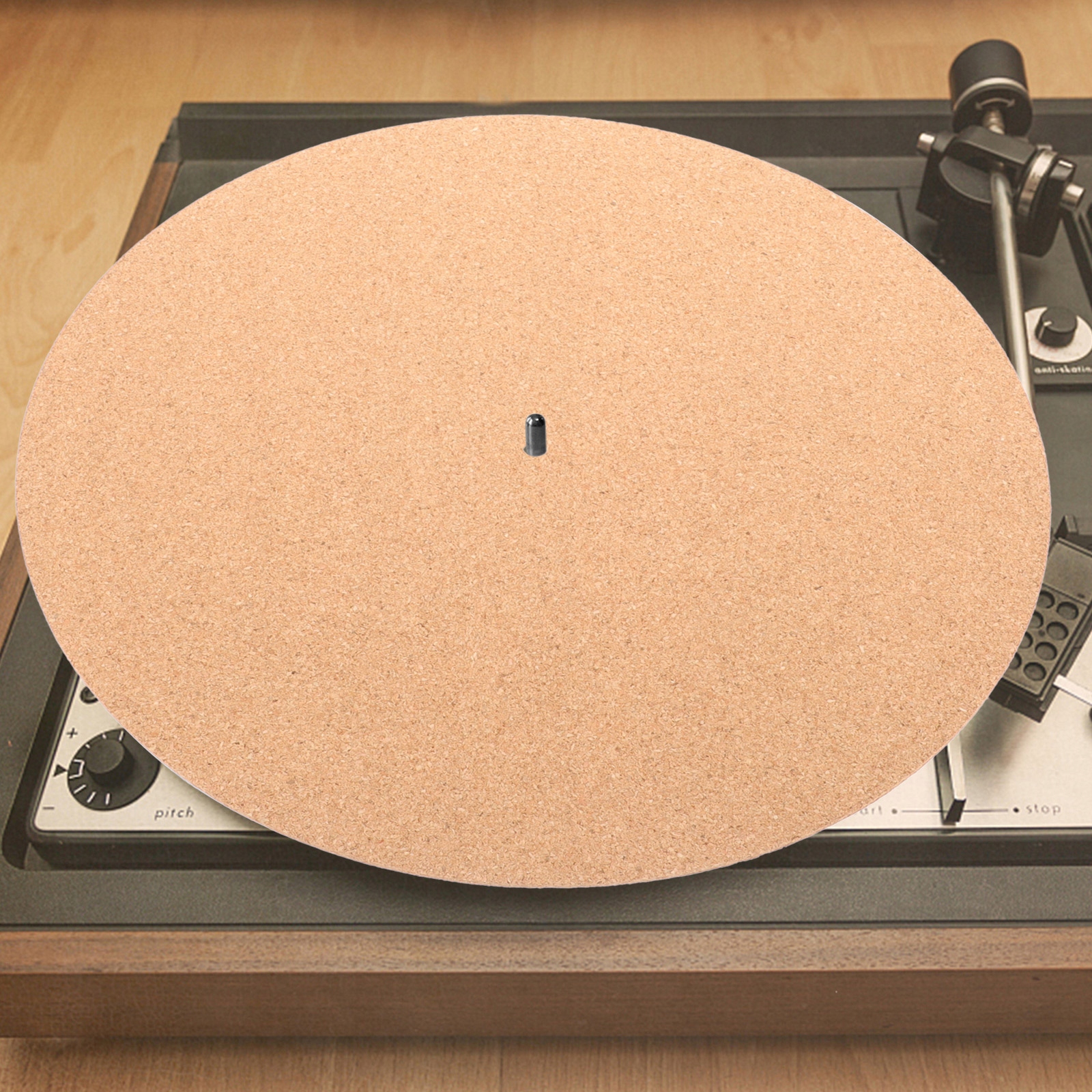 KORKOWA PODKŁADKA GRAMOFONU WINYLOWA MATA GRAFIKA Marka bez marki