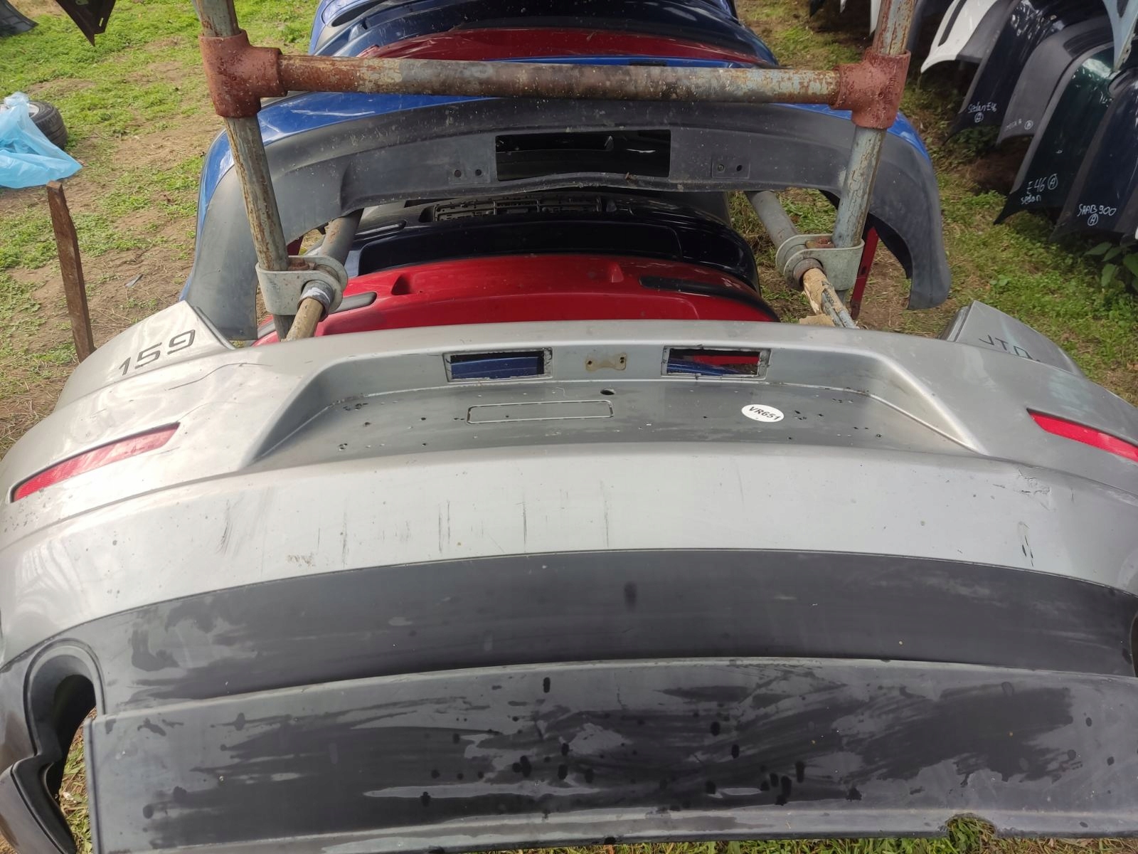 Бампер задній Alfa Romeo 159