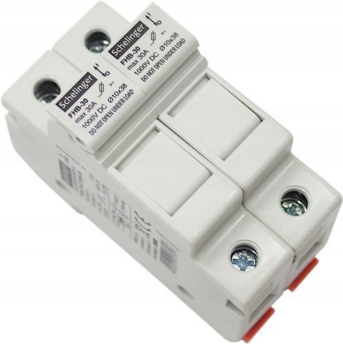 

Podstawa Bezpiecznikowa Rozłącznik DC 10x38 2P DC