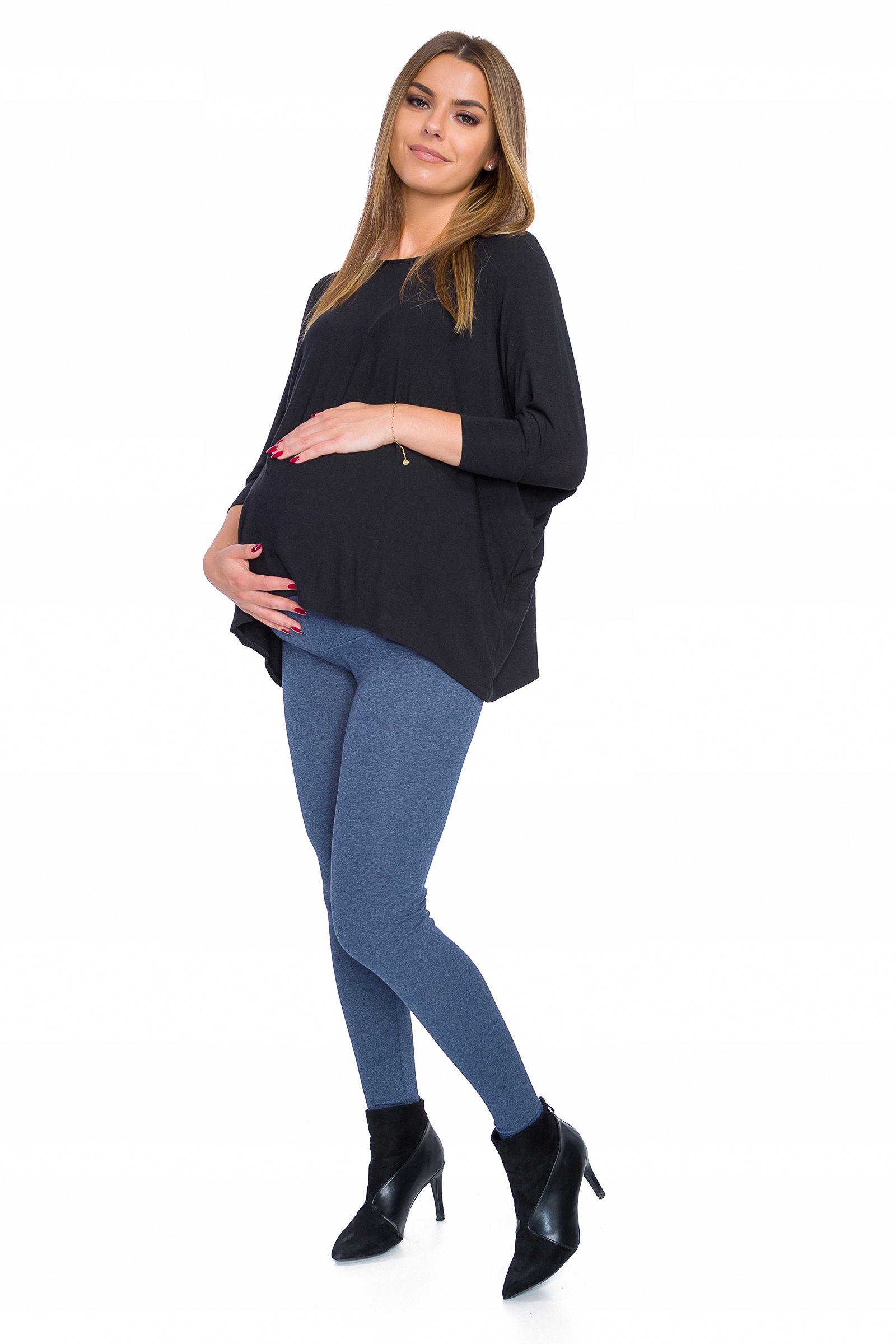 OCIEPLANE CIĄŻOWE LEGGINSY Z PANELEM ZIMOWE 3XL Marka MITAAMI