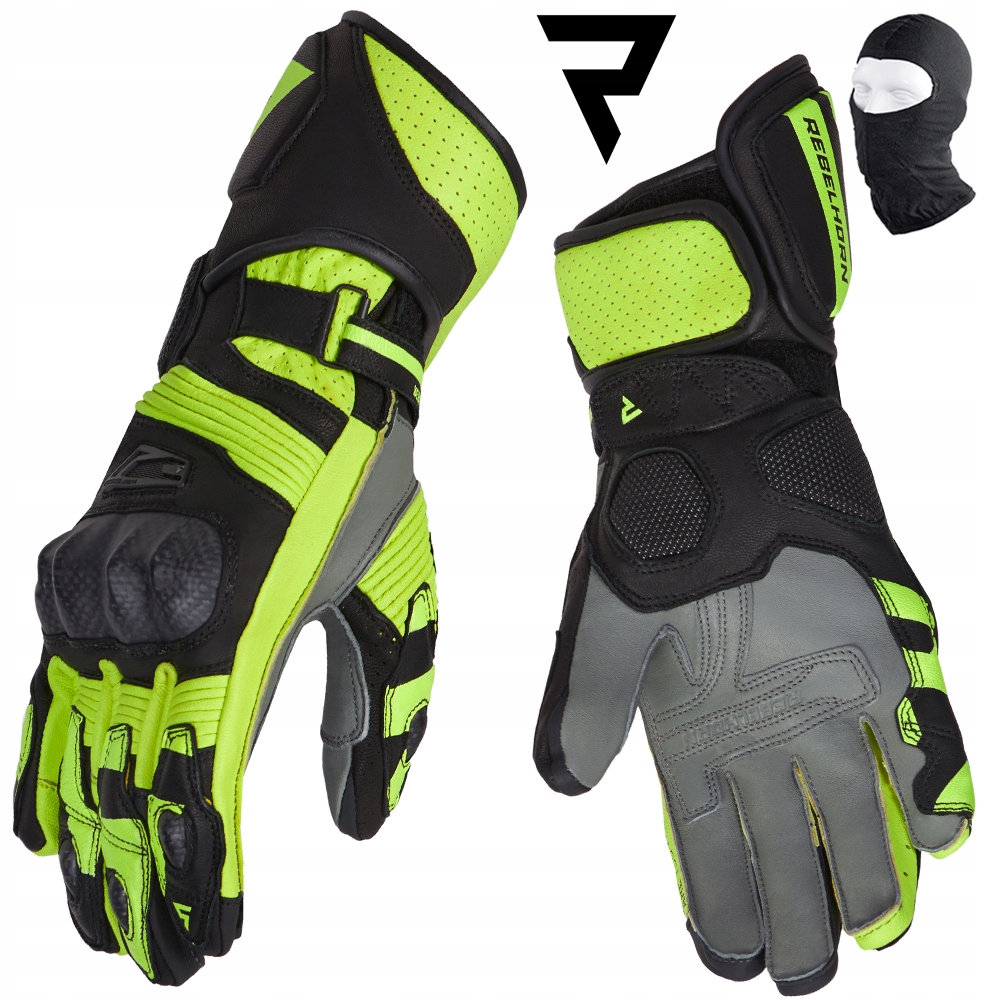 Motocyklové Rukavice Rebelhorn Fighter Pánske Dlhé Športové Darčeky