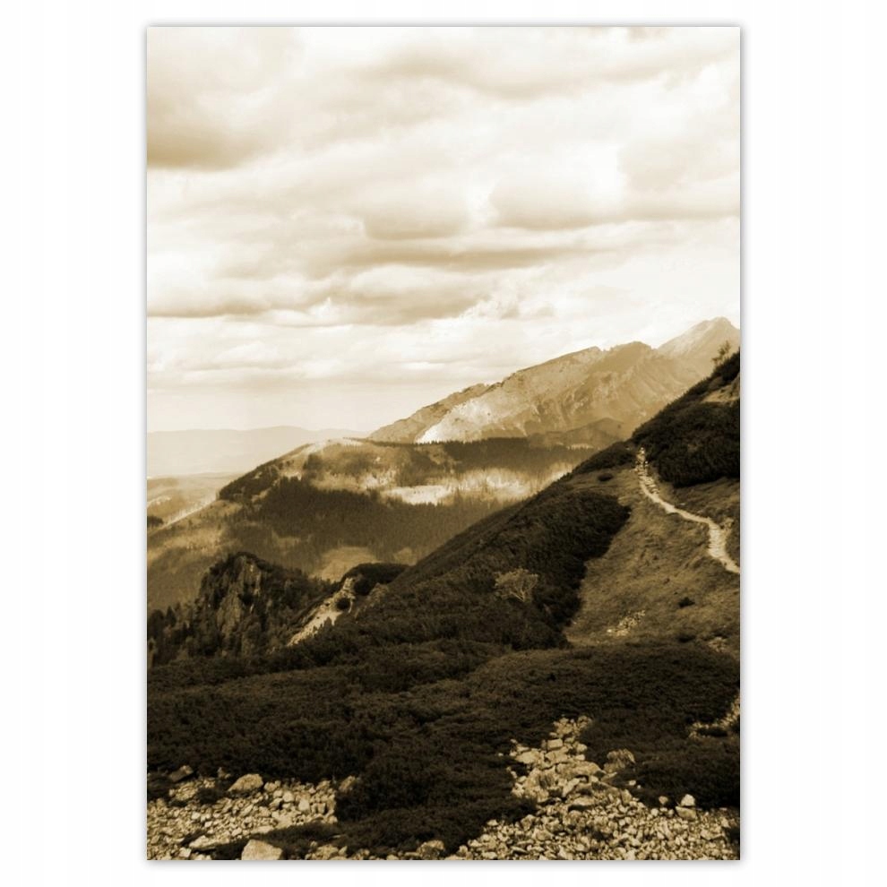 

Naklejki 50x70 Tatry Polskie góry Widok